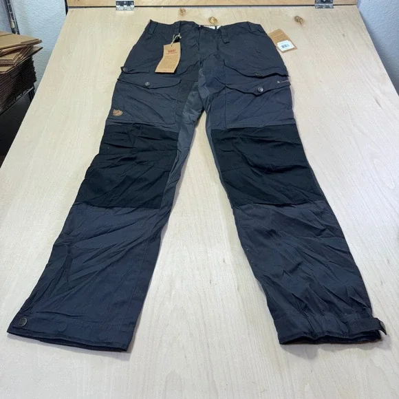 Fjallraven Vidda Pro Ventilated Trousers Mens 30 Dark Grey Black F87178 NWT